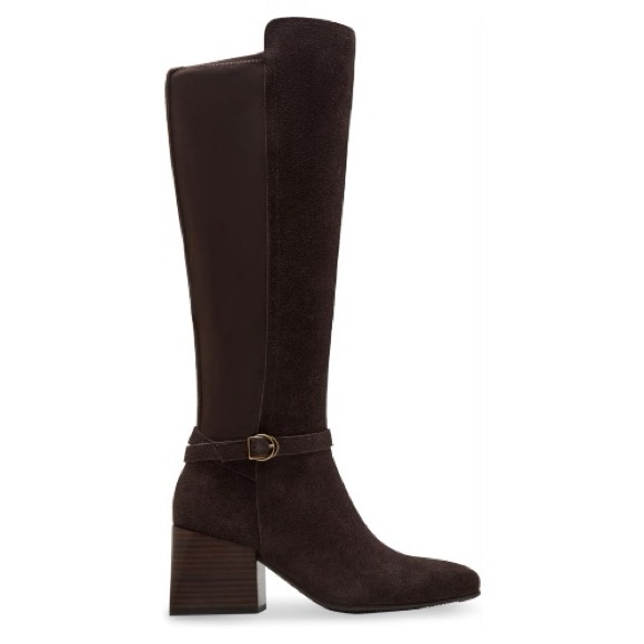 Blondo Women's Twyla Knee High Boots Size 6.5 Color Java Suede Waterproof NIB - Picture 4 of 9